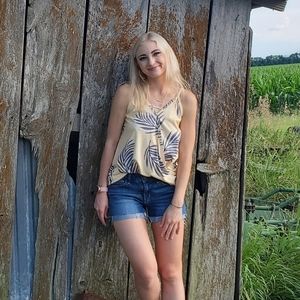 AlvaQ Amazon Summer V Neck Wrap Boho Floral Print Sleeveless Tank Tops